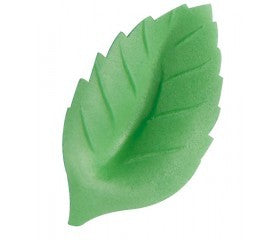 10 feuilles vertes en azyme pour décoration de gâteaux