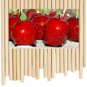 20 bâtons pour pommes d'amour comme à la fête foraine