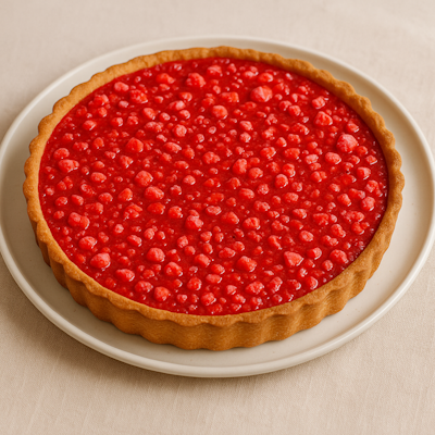 Recette de tarte aux pralines roses