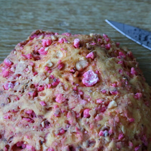 Tarte aux pralines roses