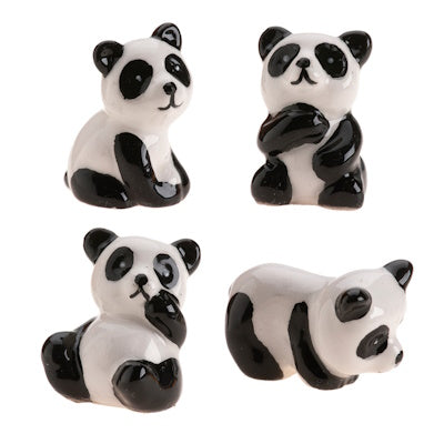 Fève en céramique Panda 3cm