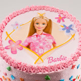 Gâteau pour anniversaire Barbie
