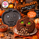 Moule gâteau citrouille Wilton et gâteau Halloween