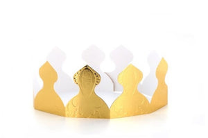 Couronne dorée pour galette des rois