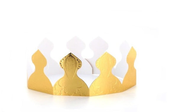 Couronne dorée pour galette des rois
