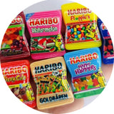 fève paquet bonbons Haribo