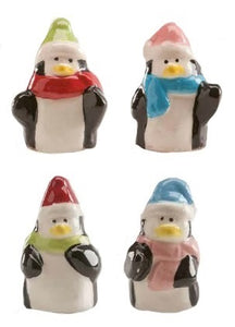 Fève en forme de pingouin pour galette des rois