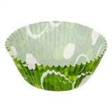 Caissettes de cuisson à motifs verts
