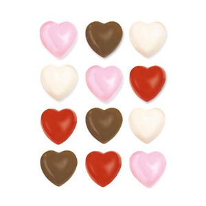 Moule à chocolats petits coeurs