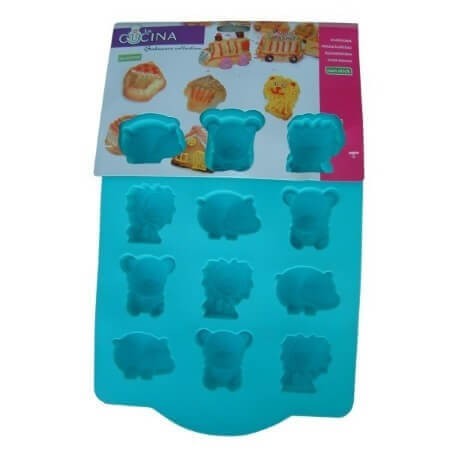 Moule en silicone pour réaliser 9 gâteaux animaux à 10€ – Miss Popcake