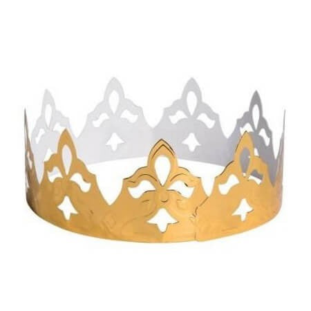 Couronne dorée pour galette des rois à 50 centimes – Miss Popcake