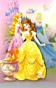 Carte anniversaire Princesses