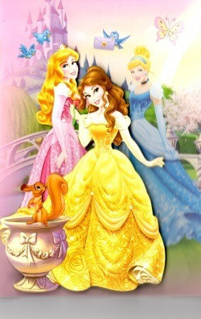 Carte Princesses Disney 3D