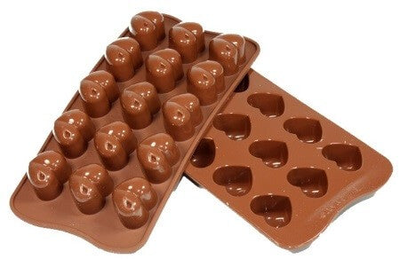 Moule à chocolats coeurs