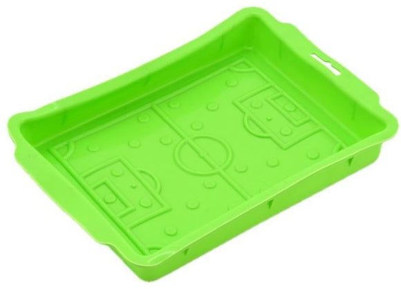 Moule à gâteau en silicone terrain de foot