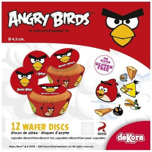 12 disques anniversaires angry birds