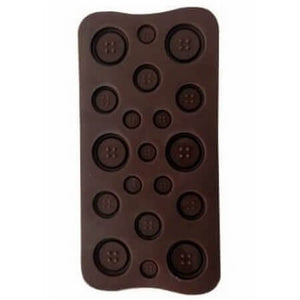 Moule à chocolats en forme de boutons