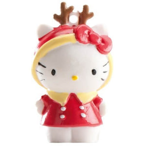 Figurine Hello Kitty déguisée en renne