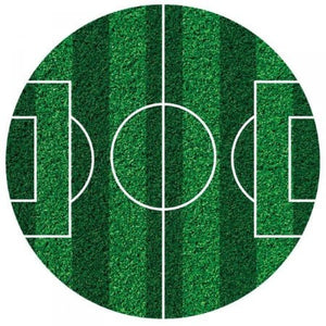 Disque en sucre terrain de foot