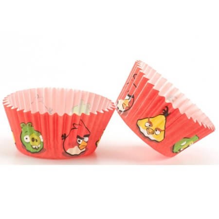 50 caissettes Angry Birds