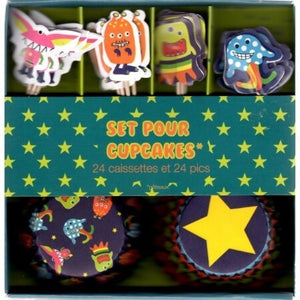 Grand coffret cupcakes monstres