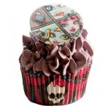 12 disques pour cupcakes Monster High