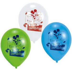Ballons anniversaire Mickey Disney