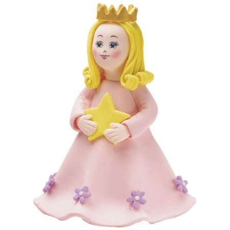 Figurine princesse pour gâteau