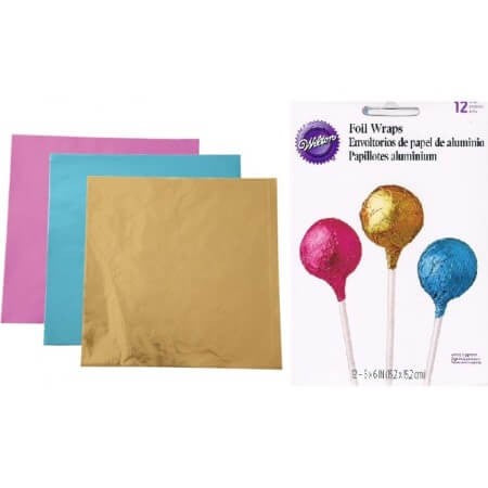 Emballages colorés pour chocolats