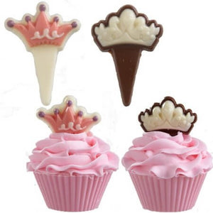 Décoration en chocolat couronne de princesse