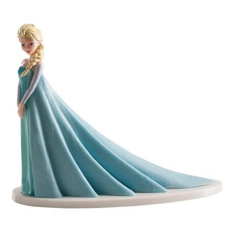 Grande figurine Elsa la reine des neiges en plastique alimentaire 6 cm –  Miss Popcake