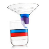 Verseur cocktail multicouches