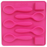 Moule en silicone pour réaliser des cuillères en chocolat